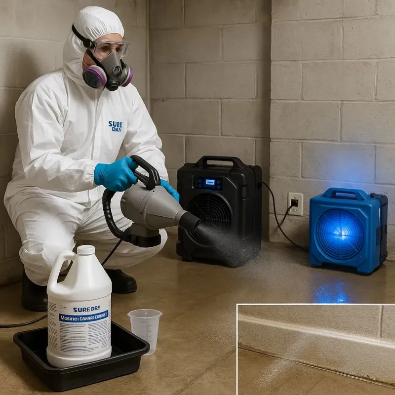 Sanitization and Odor Removal process in Bay Harbor, MI