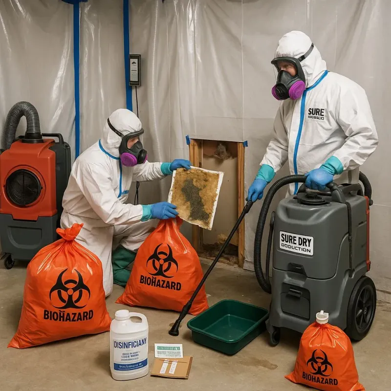 Contaminated Water Handling Protocols process in Bay Harbor, MI